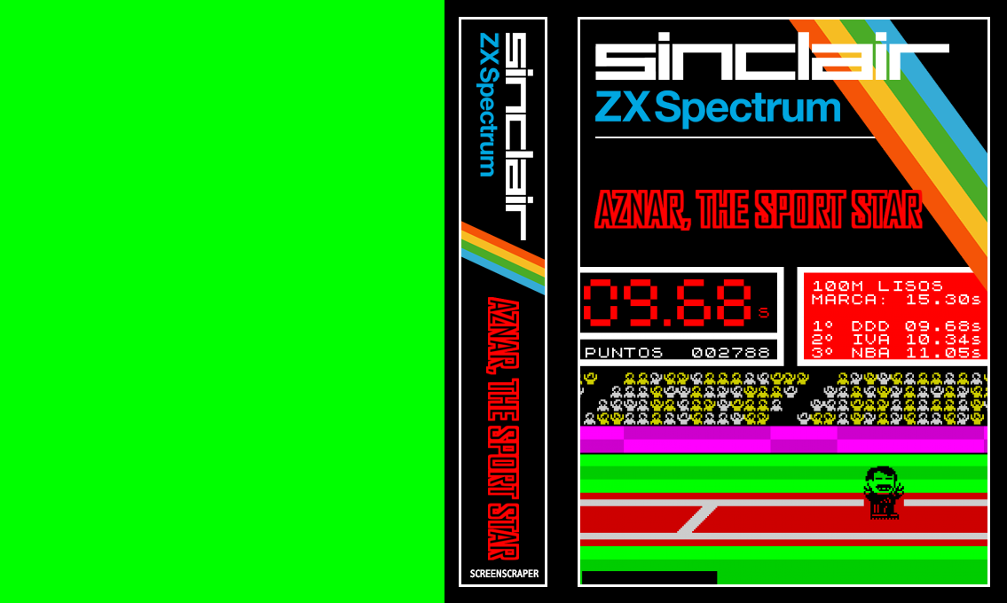 Aznar, The Sport Star — box-texture (SS)
