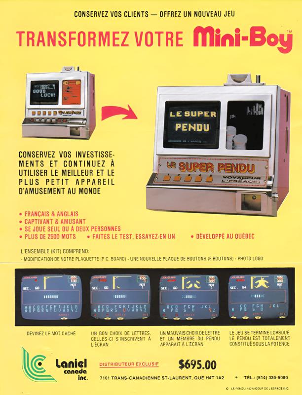 Super Pendu, Le — flyer (WOR)