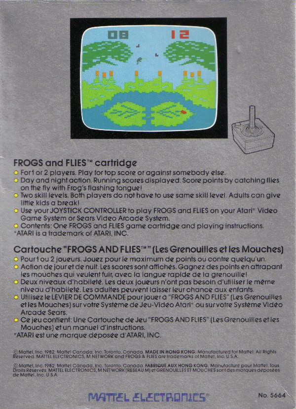 Frogs and Flies — box-2D-back (CA)