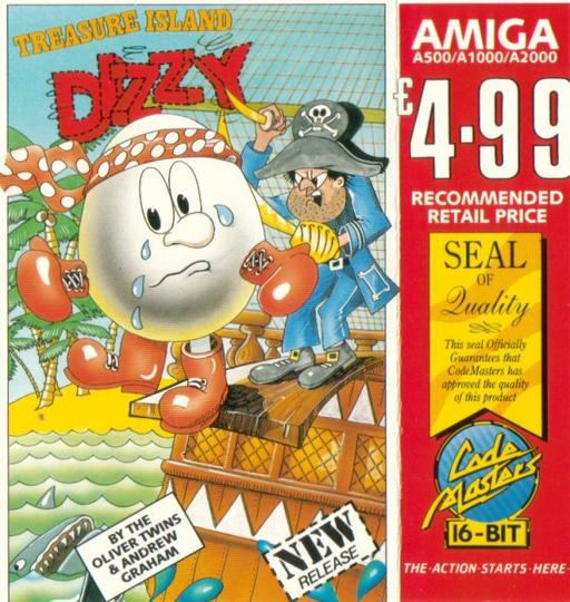 Treasure Island Dizzy box art