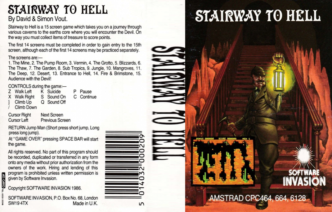 Stairway To Hell — box-texture (EU)