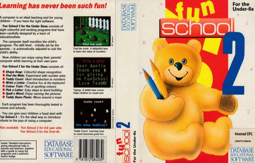 Fun School 2 - For the Under-6s — box-texture (EU)