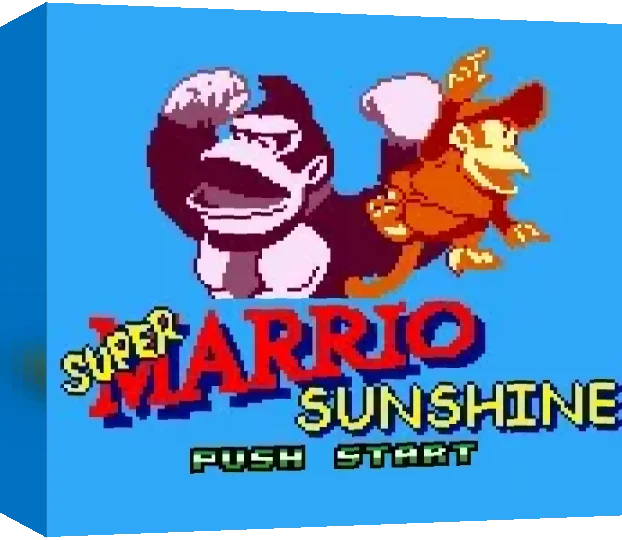 Super Marrio Sunshine — box-3D (TW)