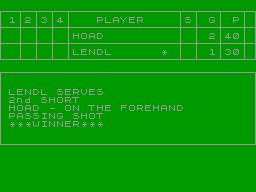 Tournament Tennis — ss (WOR)