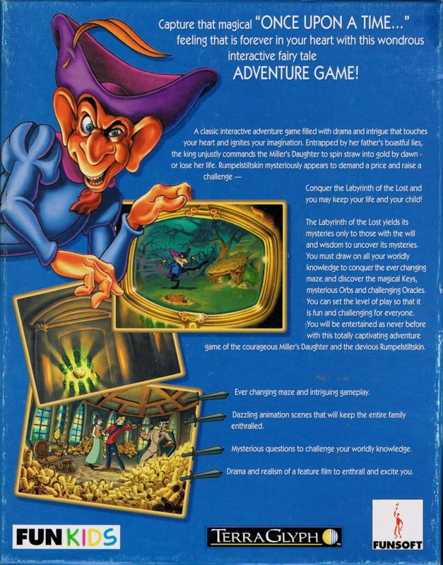 Rumpelstiltskin's Labyrinth of the Lost — box-2D-back (EU)