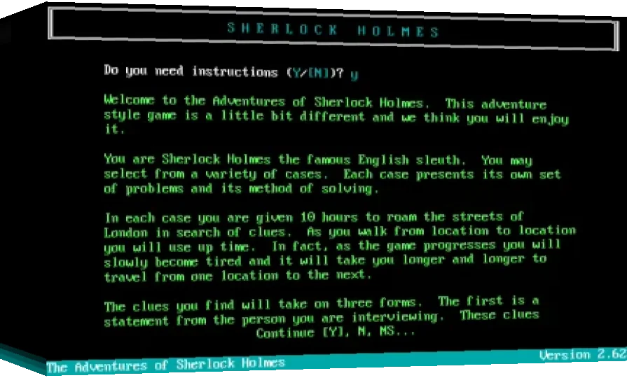The Adventures of Sherlock Holmes — box-3D (WOR)