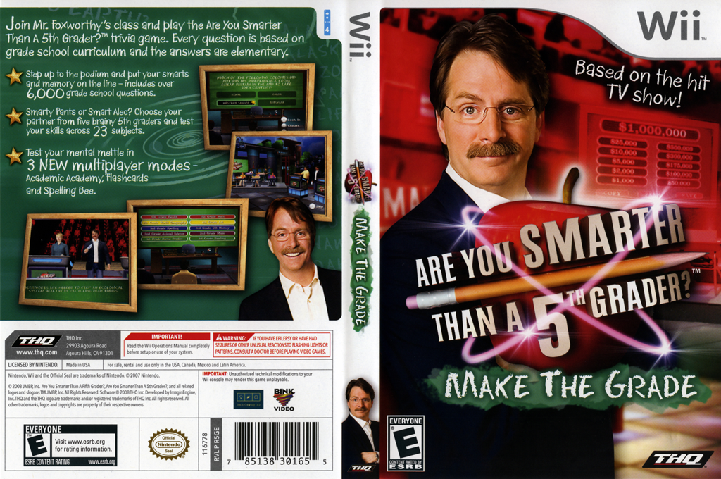 Are You Smarter than a 5th Grader Make the Grade — box-texture (US)