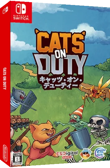 Cats on Duty — box-3D (JP)