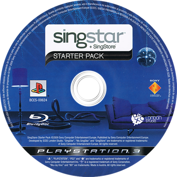 SingStar Starter Pack — support-texture (EU)