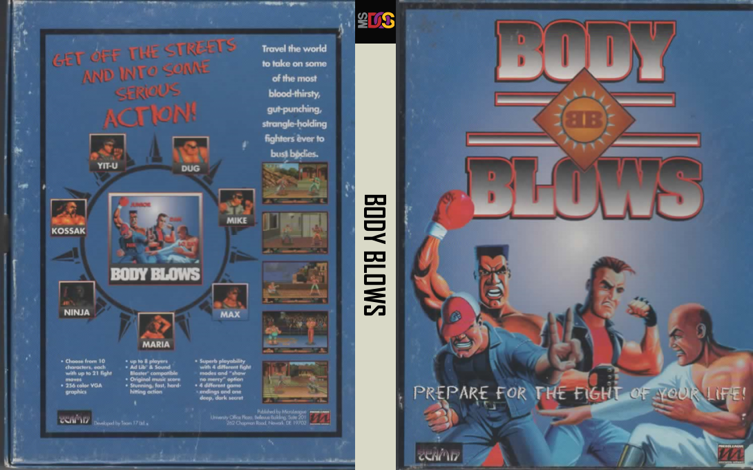 Body Blows — box-texture (US)