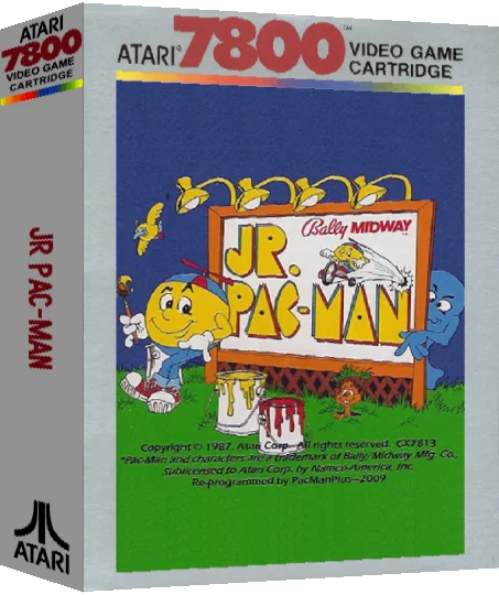 Jr. Pac-Man — box-3D (WOR)