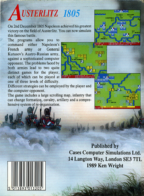 Austerlitz 1805 — box-2D-back (WOR)