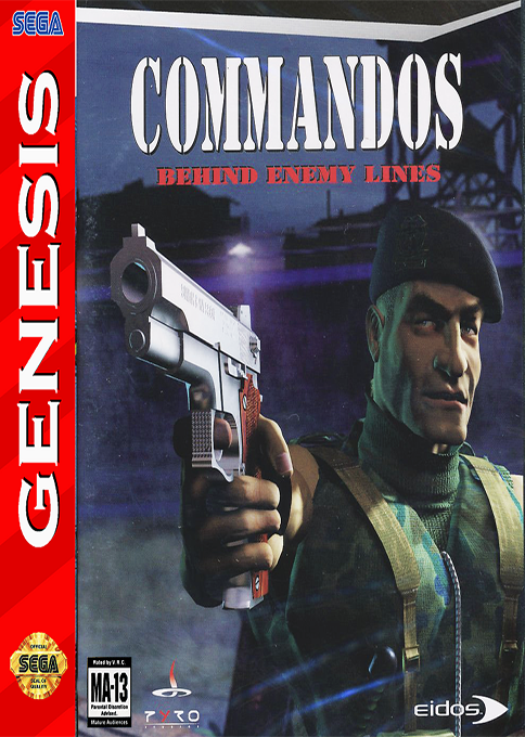 Commandos box art