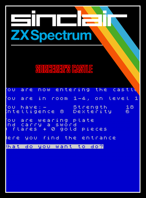 Sorcerer's Castle — box-2D (SS)
