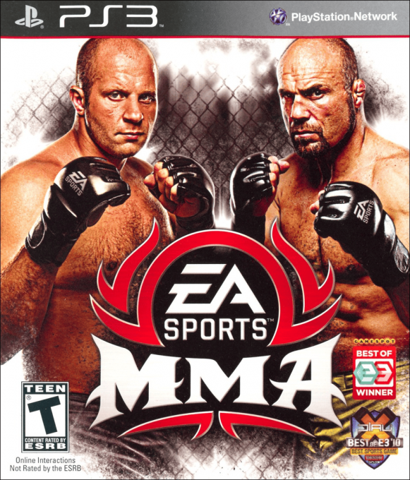 EA Sports MMA box art