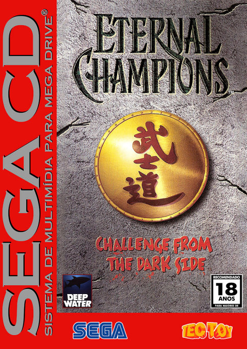 Eternal Champions - Challenge from the Dark Side — box-2D (BR)