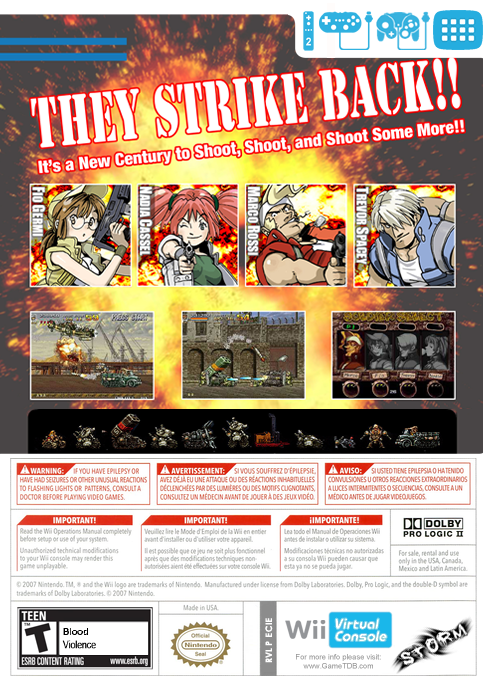 Metal Slug 4 — box-2D-back (US)
