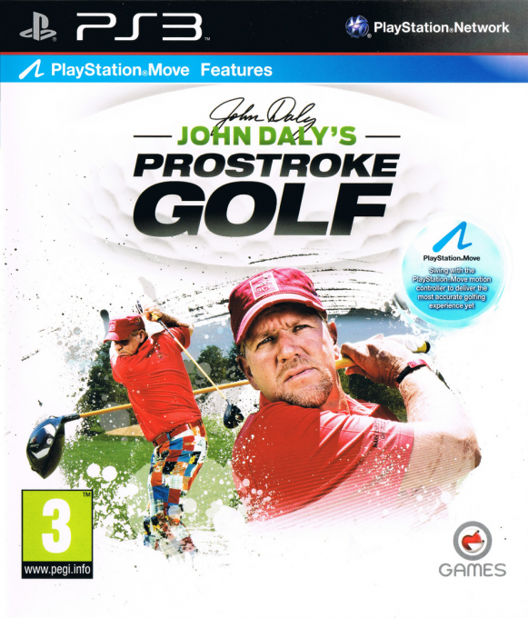 John Daly's ProStroke Golf box art