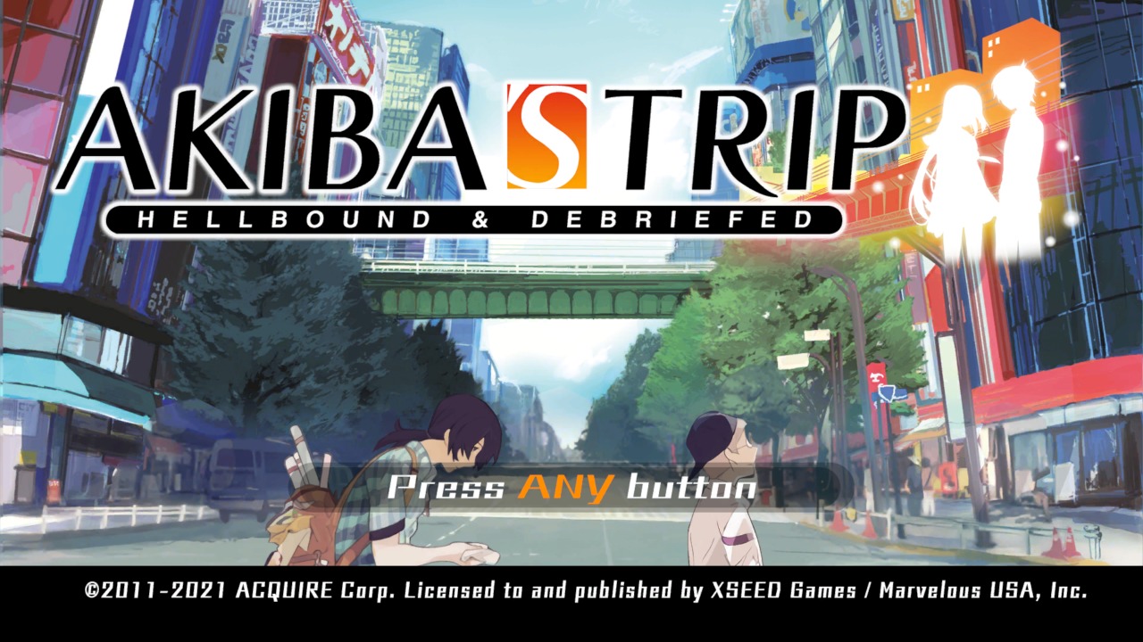 Akiba's Trip - Hellbound & Debriefed — sstitle (JP)