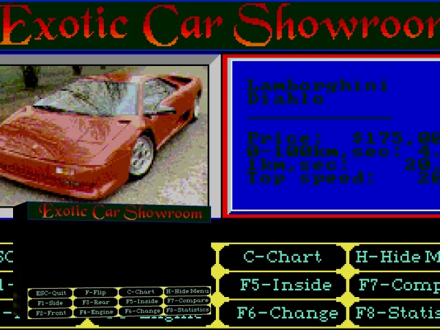 Exotic Car Showroom — mixrbv2 (WOR)