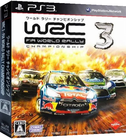 WRC 3 - FIA World Rally Championship — box-3D (JP)