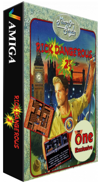 Rick Dangerous 2 — box-3D (EU)