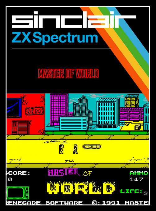 Master Of World box art