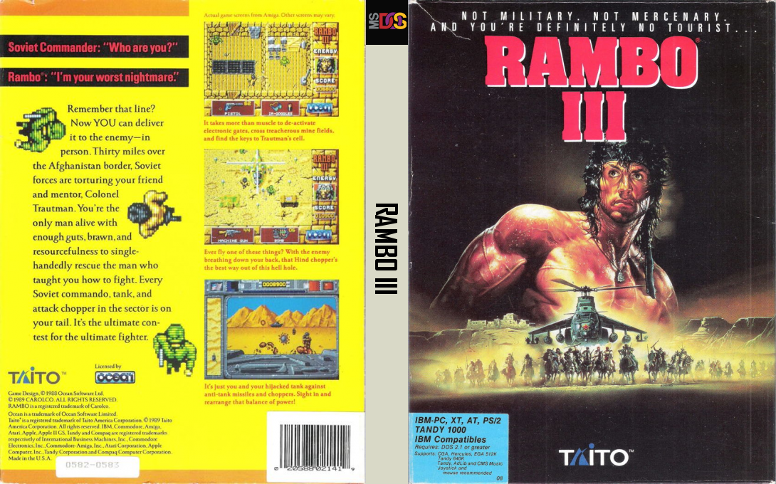 Rambo 3 — box-texture (US)