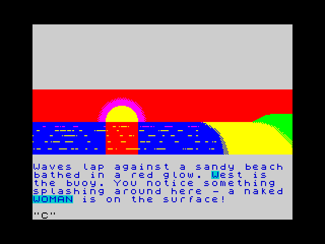 Jaws - The Text Adventure — ss (WOR)