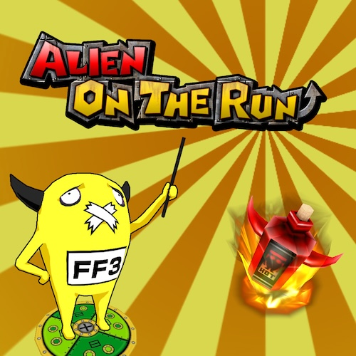 Alien On The Run — support-texture (CUS)