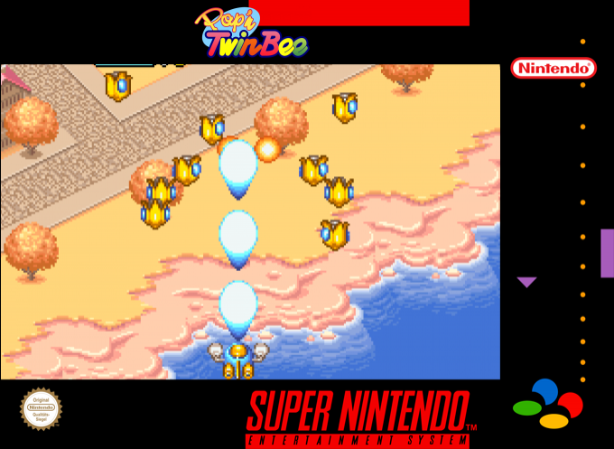 Pop'n Twinbee — box-2D (SS)