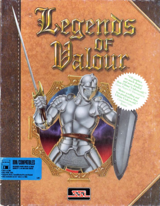 Legends Of Valour box art