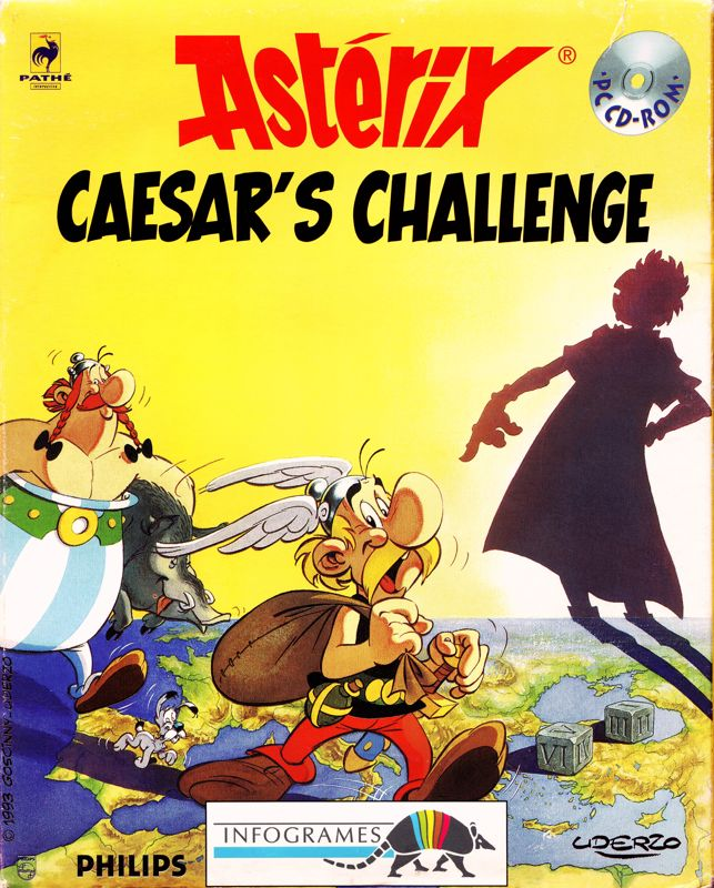 Asterix - Caesar's Challenge box art
