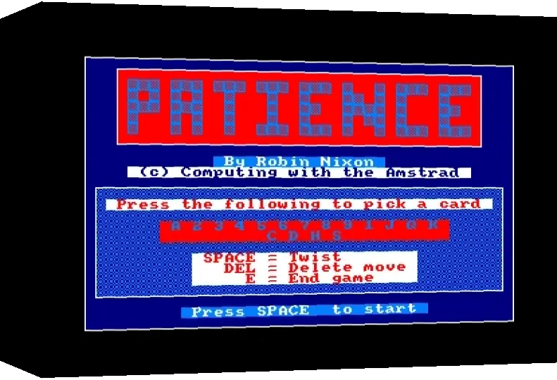 Patience — box-3D (WOR)