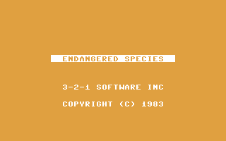 Endangered Species — sstitle (WOR)