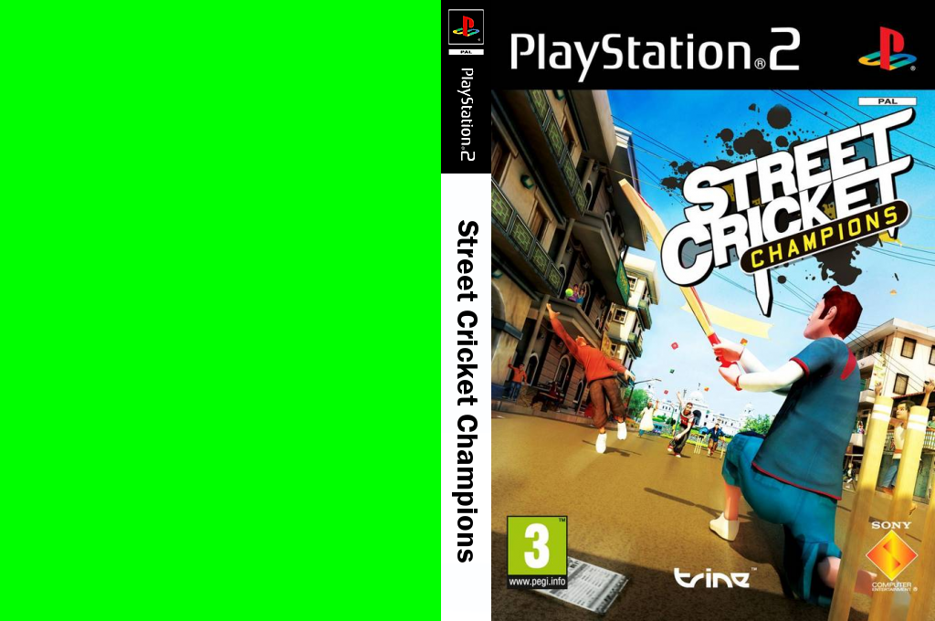 Street Cricket Champions — box-texture (EU)