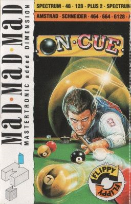 On Cue box art