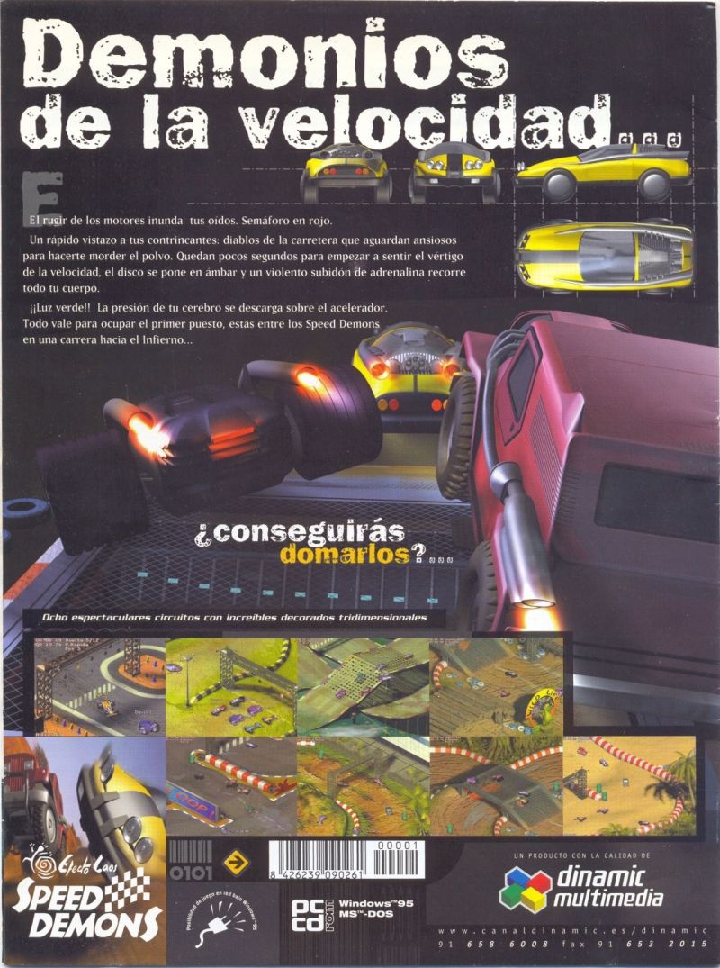 Speed Demons — box-2D-back (ES)