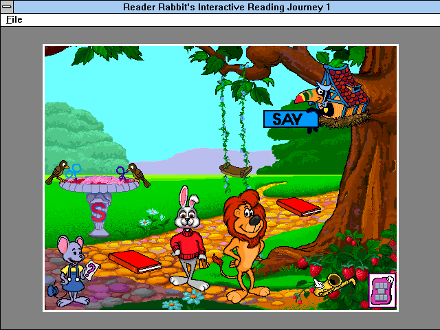 Reader Rabbit's Reading Journey 1 — ss (WOR)