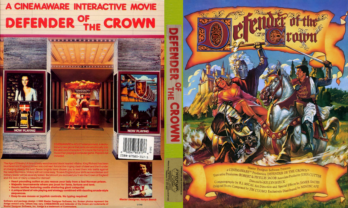 Defender Of The Crown — box-texture (EU)