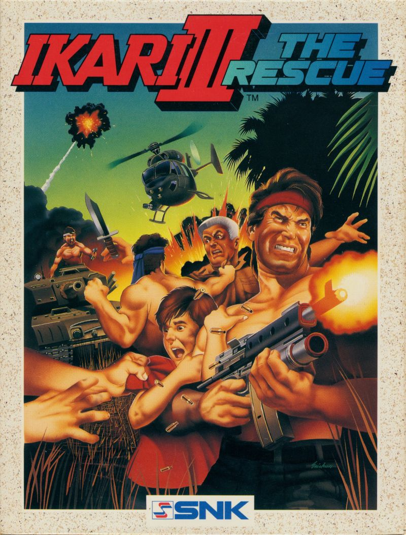 Ikari 3 - The Rescue box art