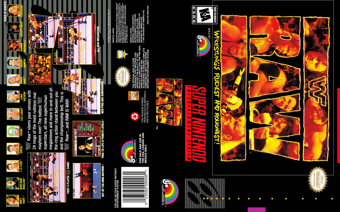 Wwf Raw — box-texture (US)