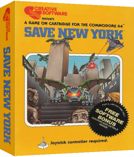 Save New York — box-3D (US)