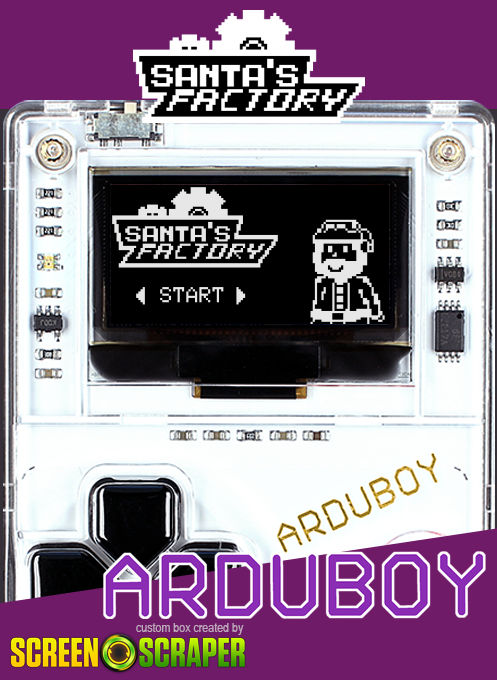 Santa's Factory box art