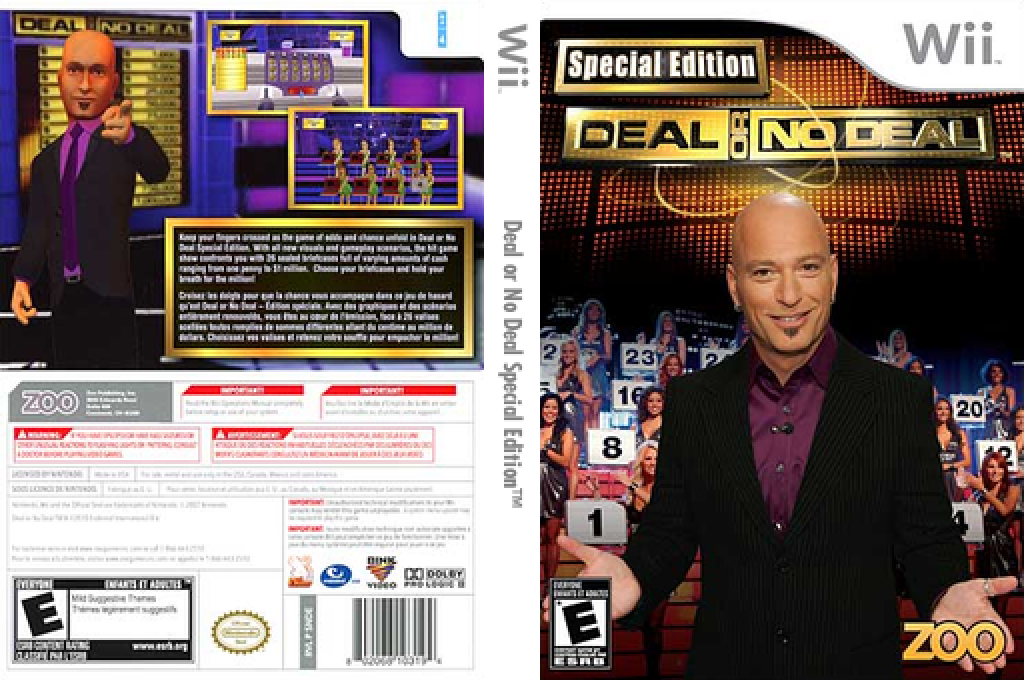 Deal or No Deal - Special Edition — box-texture (US)