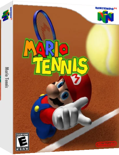 Mario Tennis — box-3D (US)