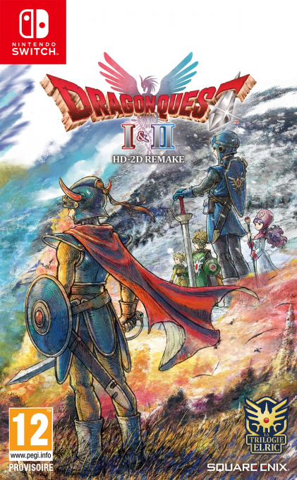 Dragon Quest I & II HD-2D Remake — box-2D (EU)