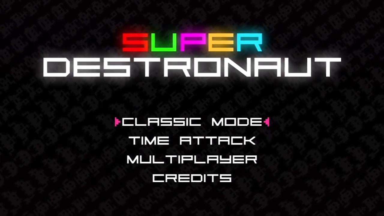 Super Destronaut — sstitle (WOR)