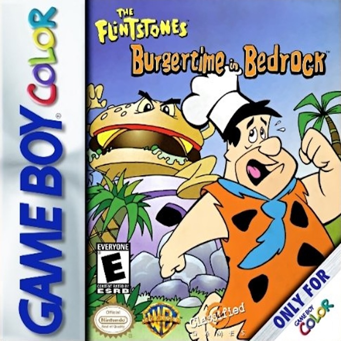 The Flintstones : Burgertime in Bedrock box art