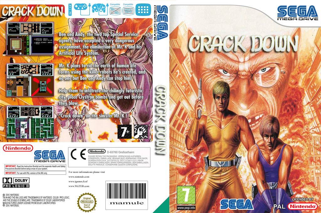 Crack Down — box-texture (EU)